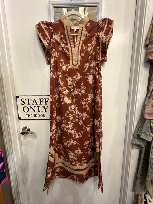 Red Fresh Fall Dress