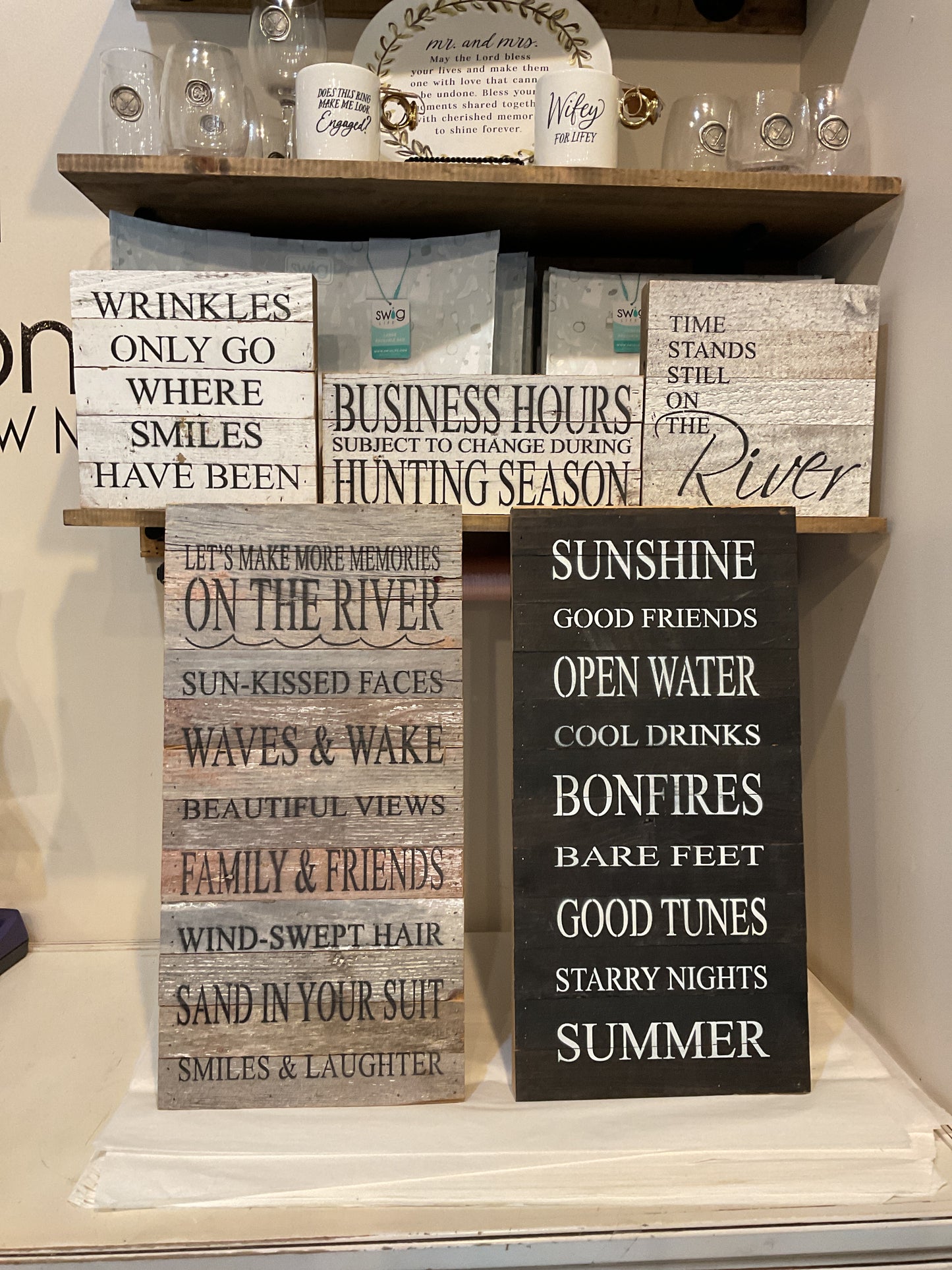 Second Nature by Hand Wood Signs