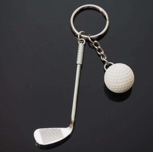 Golf Club & Ball Key Chain