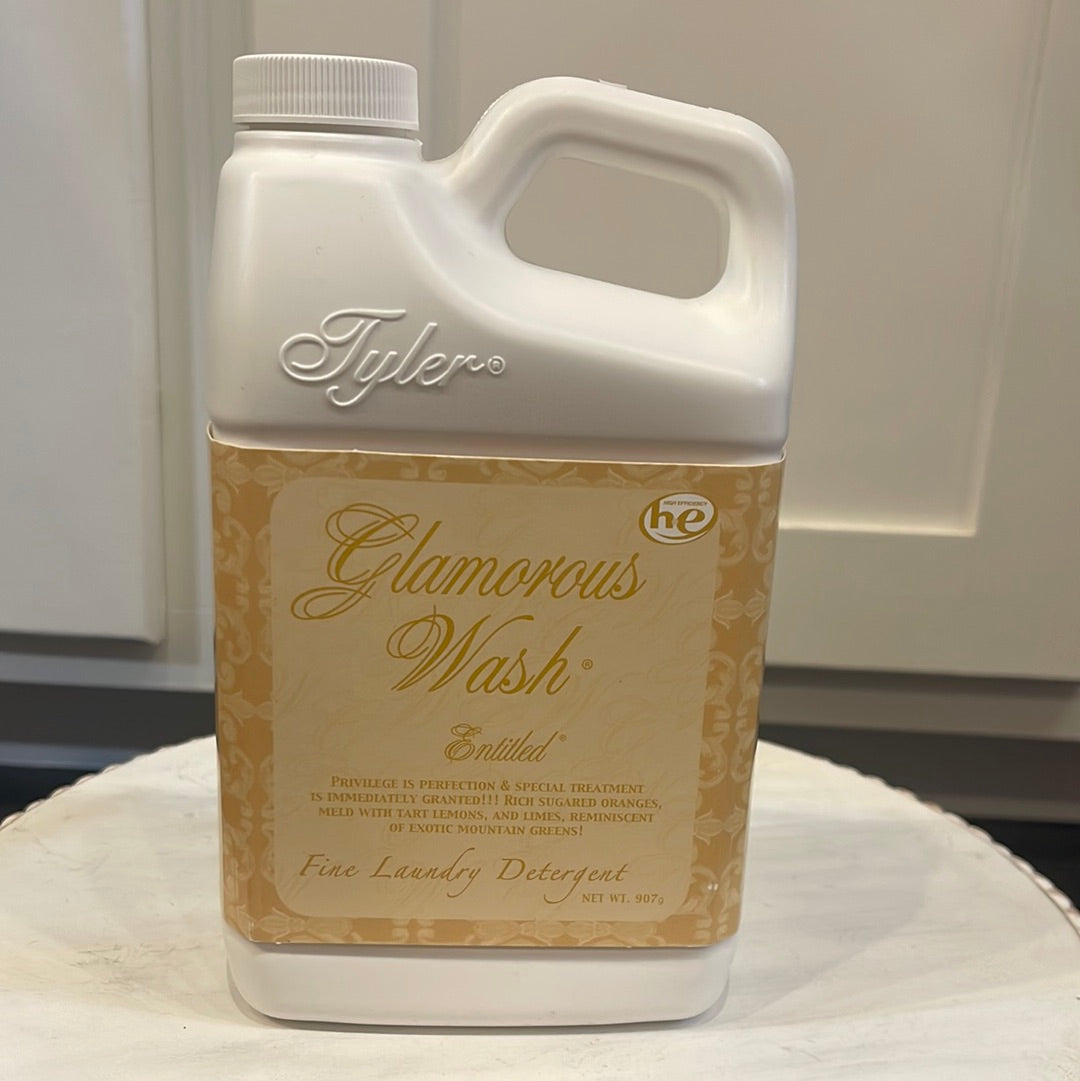 "Entitled" Tyler Candle Company Glamorous Wash.