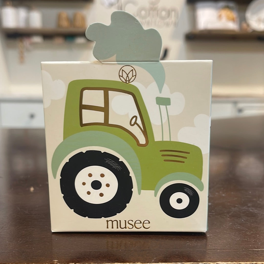 Musee Tractor boxed bath balm.