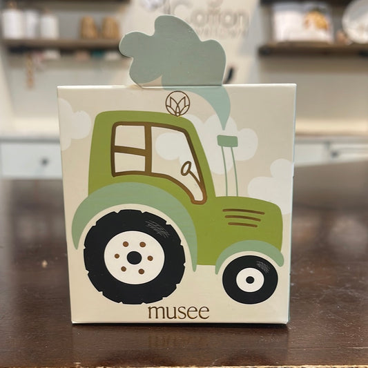 Musee Tractor boxed bath balm.
