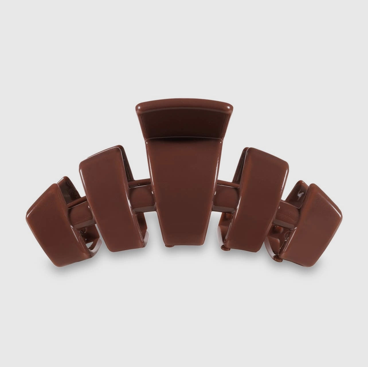 Nutmeg classic teletie claw clip.