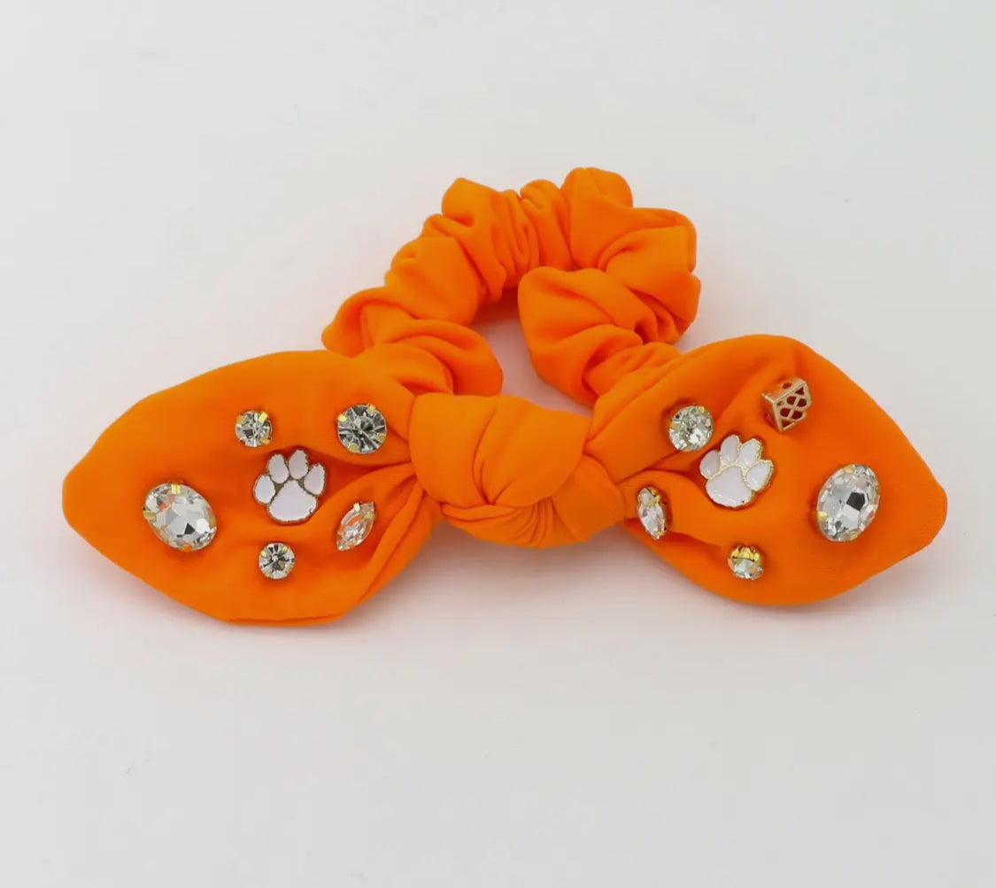 Brianna Cannon Logo Bow Scrunchie