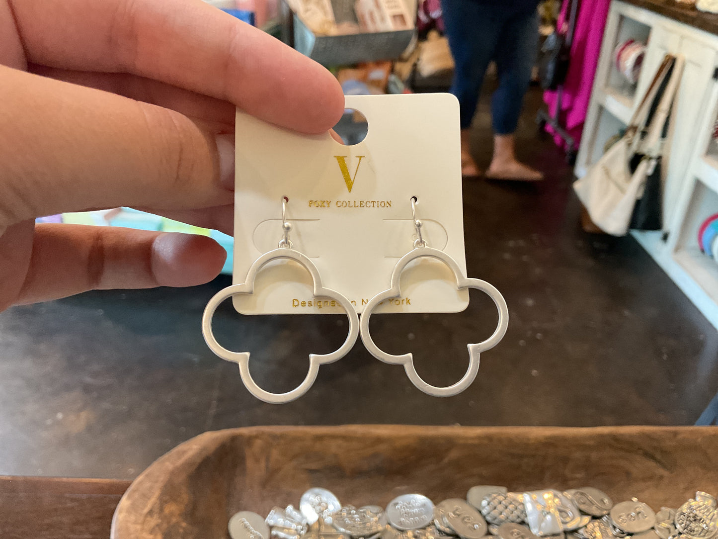 Clover Drop Earrings