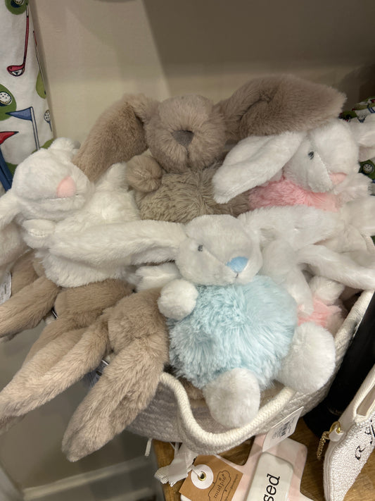 Bunny Pom Pom Rattles