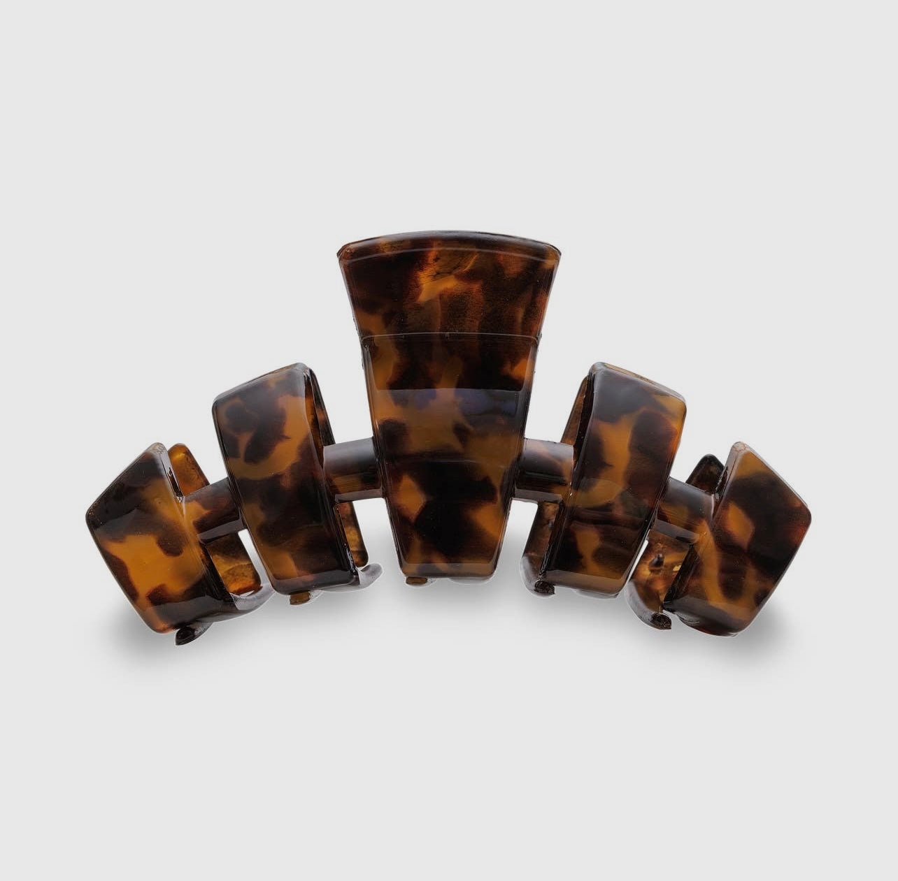 Tortoise classic teletie claw clip.