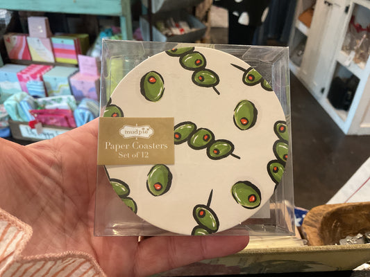 Cocktail Paper Coasters