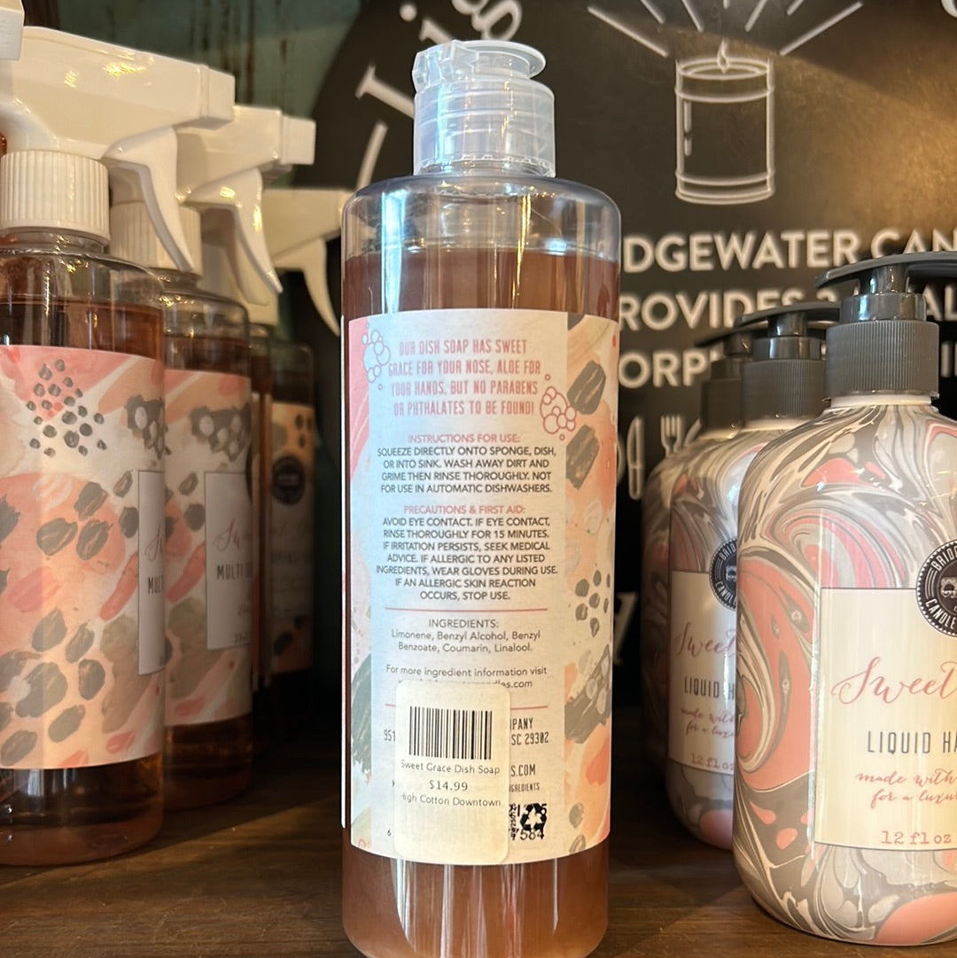 Sweet Grace Dish Soap