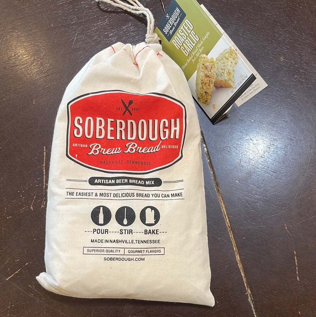 "Roasted Garlic" Soberdough Brew Bread.