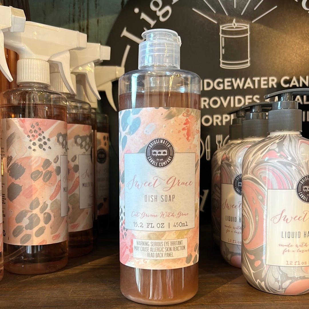 Sweet Grace dish soap.