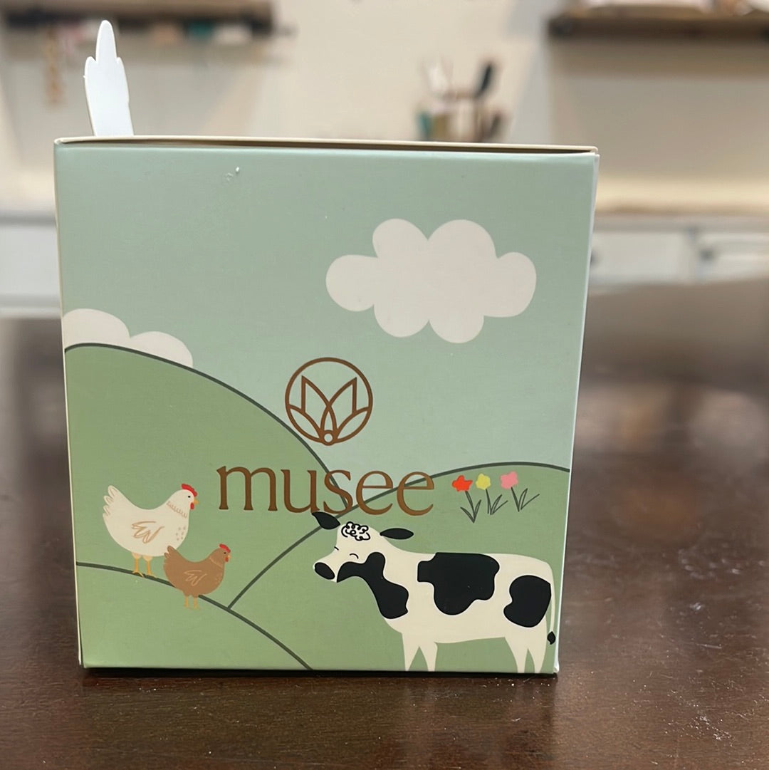 Musee Tractor boxed bath balm.