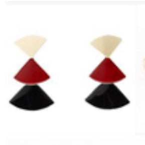 Garnet and Black GameDay Earrings