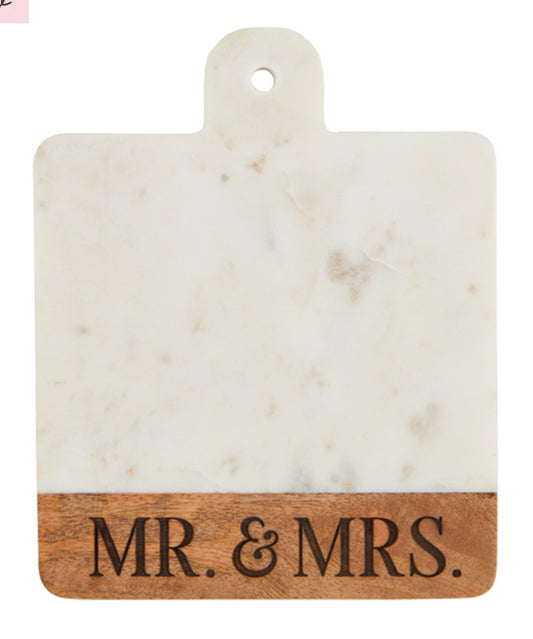 MR AND MRS MARBLE BOARD