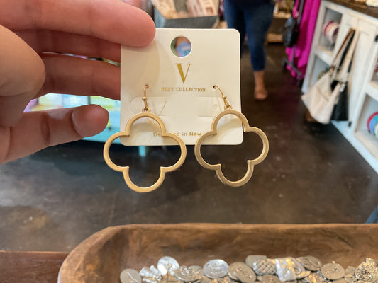 Clover Drop Earrings