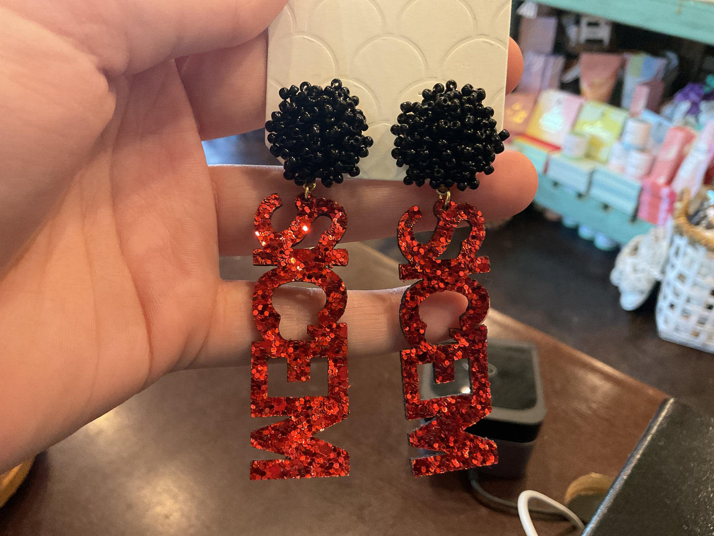 GAMEDAY Pompom Earrings