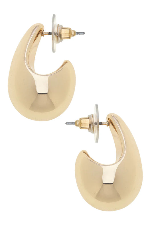 Riley Sculpted Orb Earrings