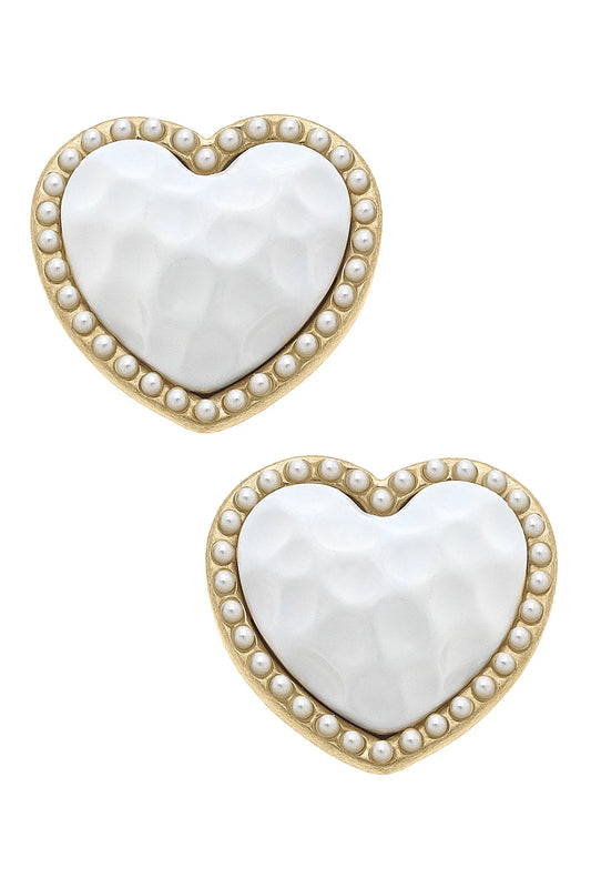 Celine Heart Shaped Golf Stud