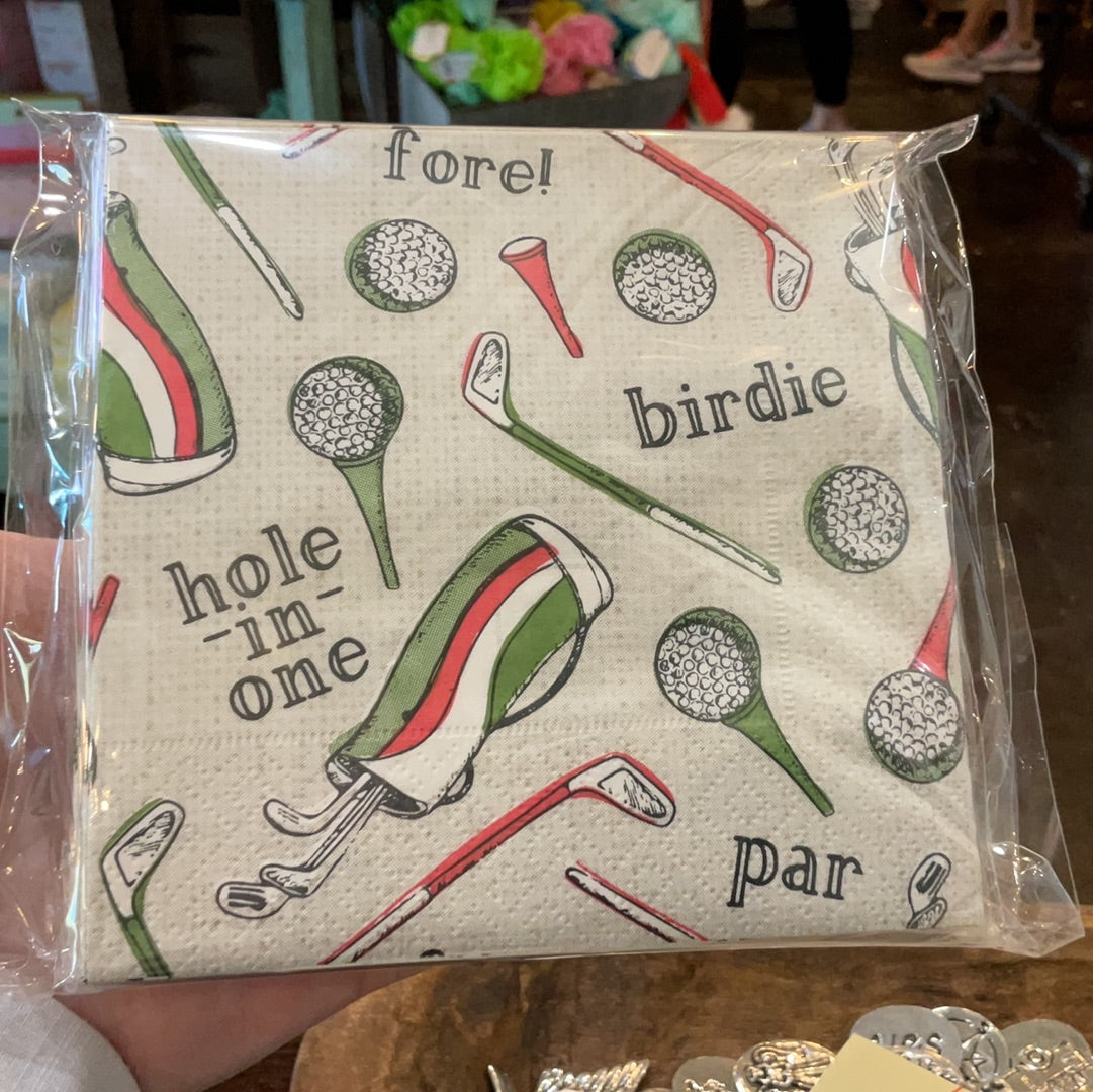 Tennis and Golf Napkins