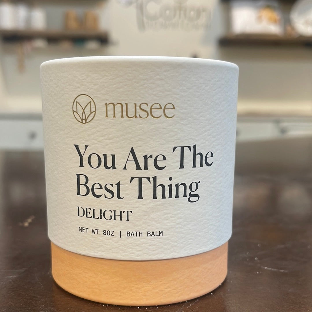 "You Are The Best Thing Delight" Musee Therapy Bath Balm.