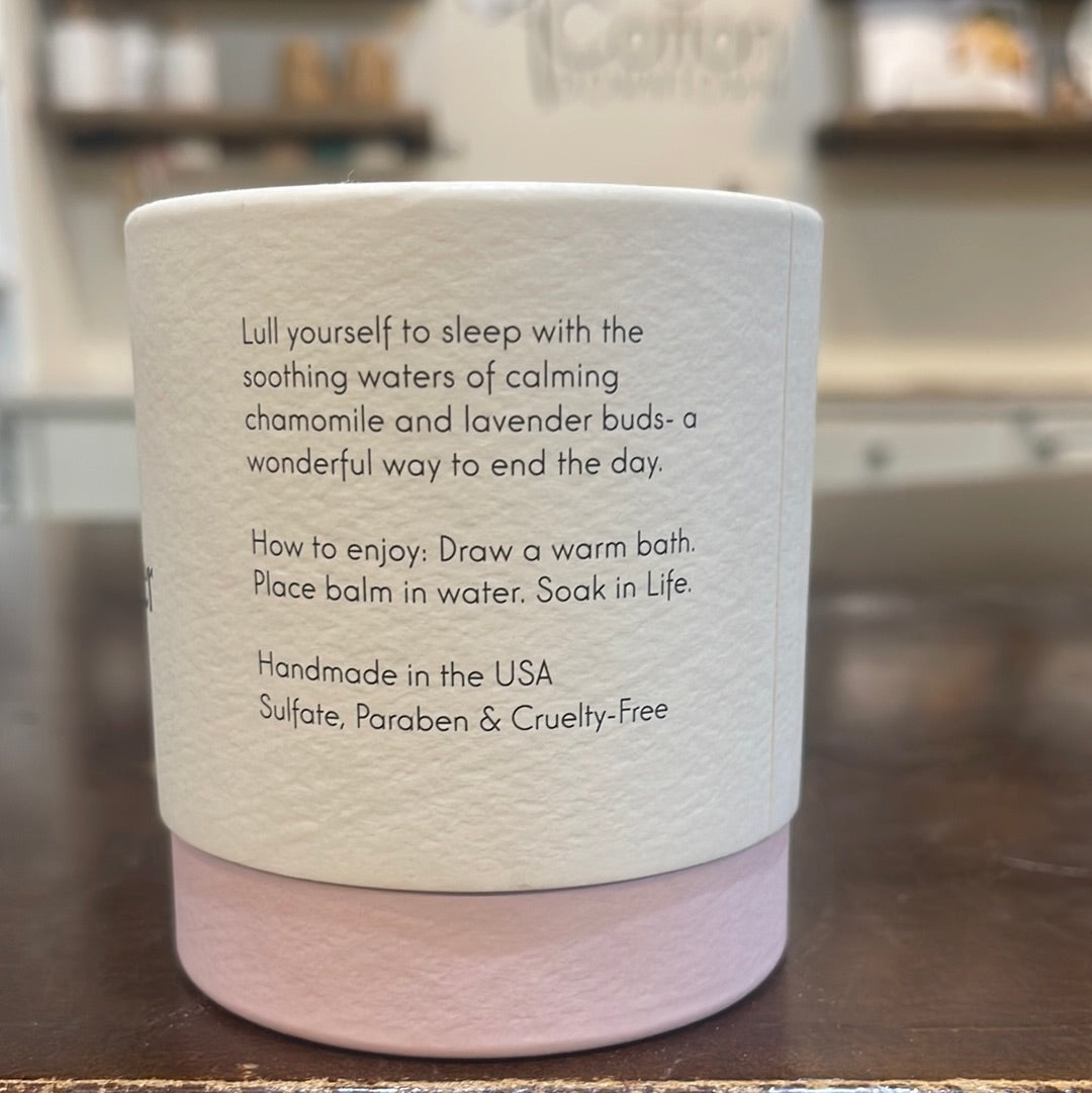 "Dreamweaver Sleep" Musee Therapy Bath Balm.