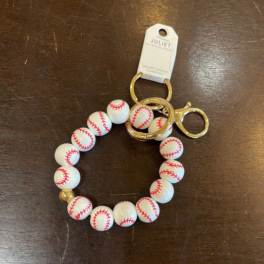 Baseball keychain