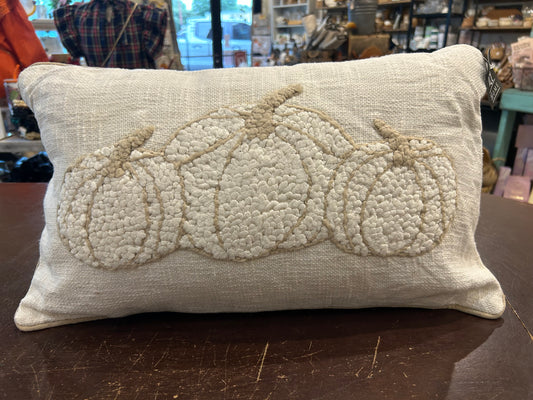 20x12Triple Pumpkin Pillow