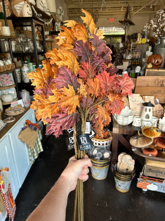 33” Large Maple Leaf Stem