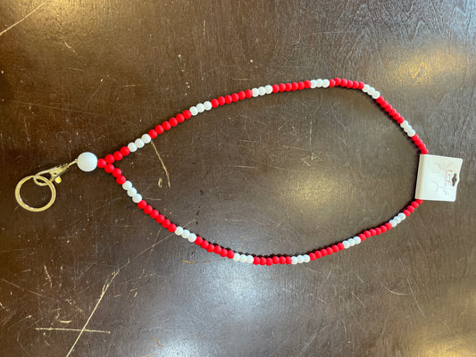 GAMEDAY Wood Beaded ID Tag