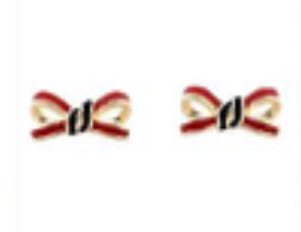Garnet and Black GameDay Earrings