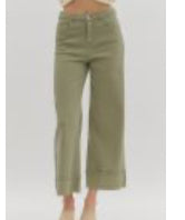 Casual Cropped Pant