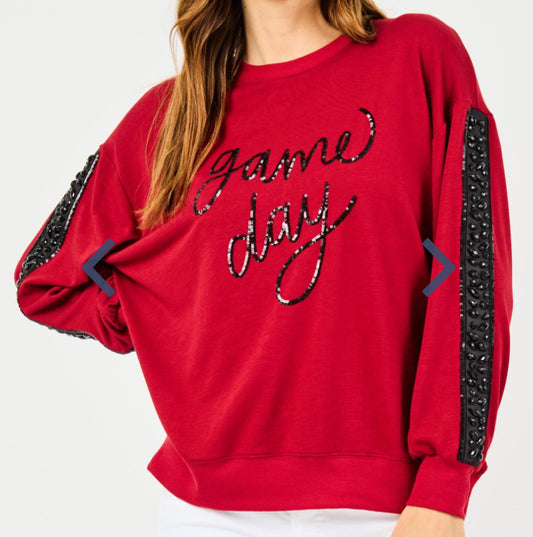 Sarah Game Day Sweatshirt*