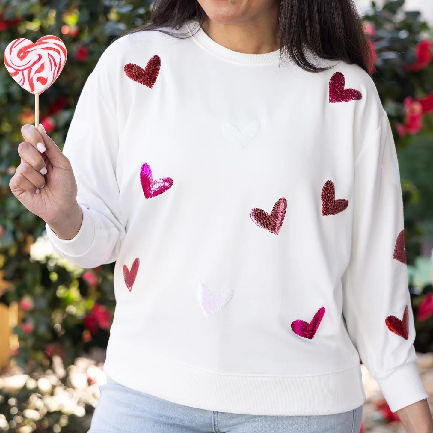 Sarah Sweetheart Sweatshirt