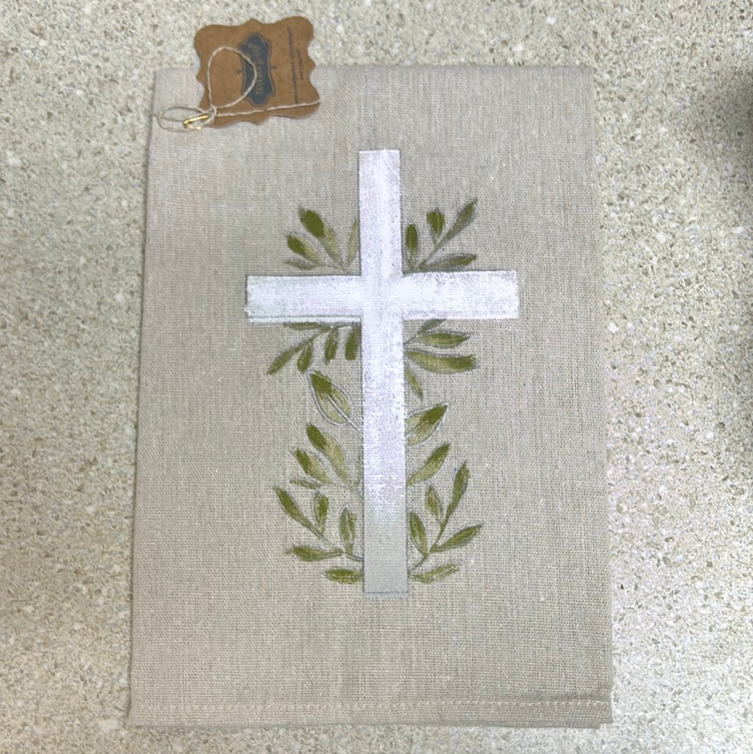 Cross Painted Towel