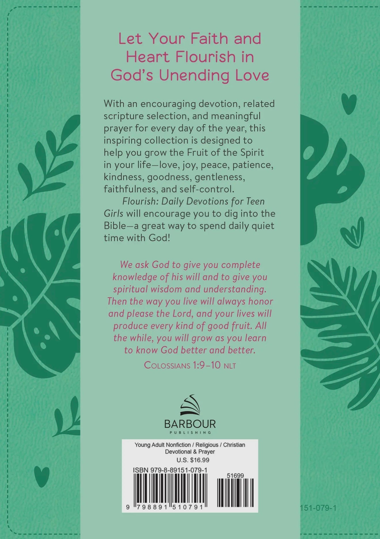 Flourish: Daily Devotions for Teen Girls