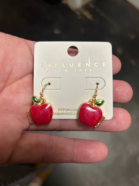 Apple Locket Earrings