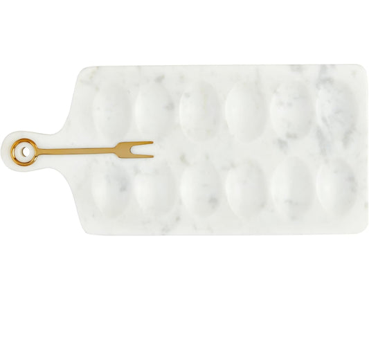 Deviled Egg Tray and Fork Set