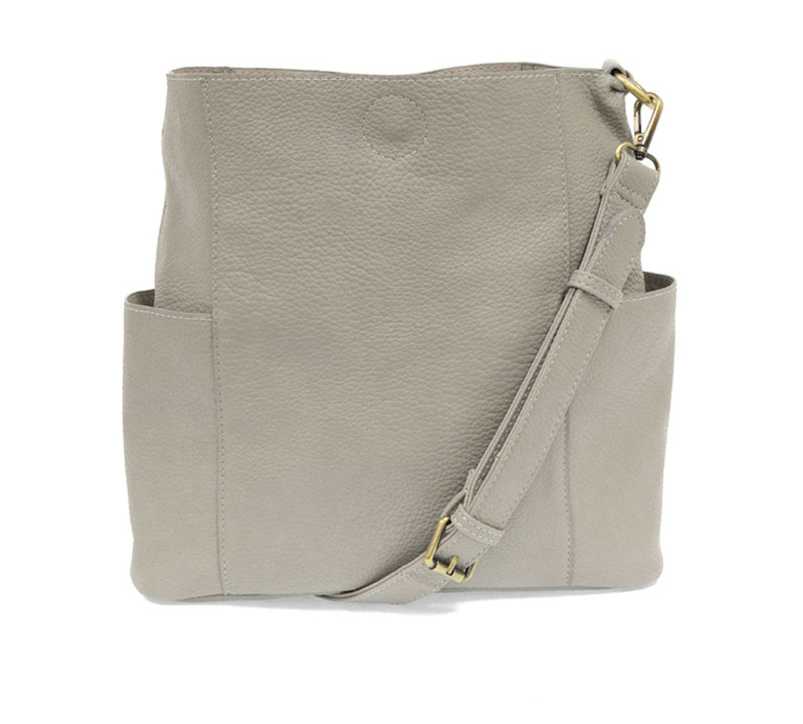 Joy Susan Kayleigh Side Pocket Bucket Bag