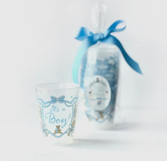 “It’s A Boy/Girl” Frosted Cups