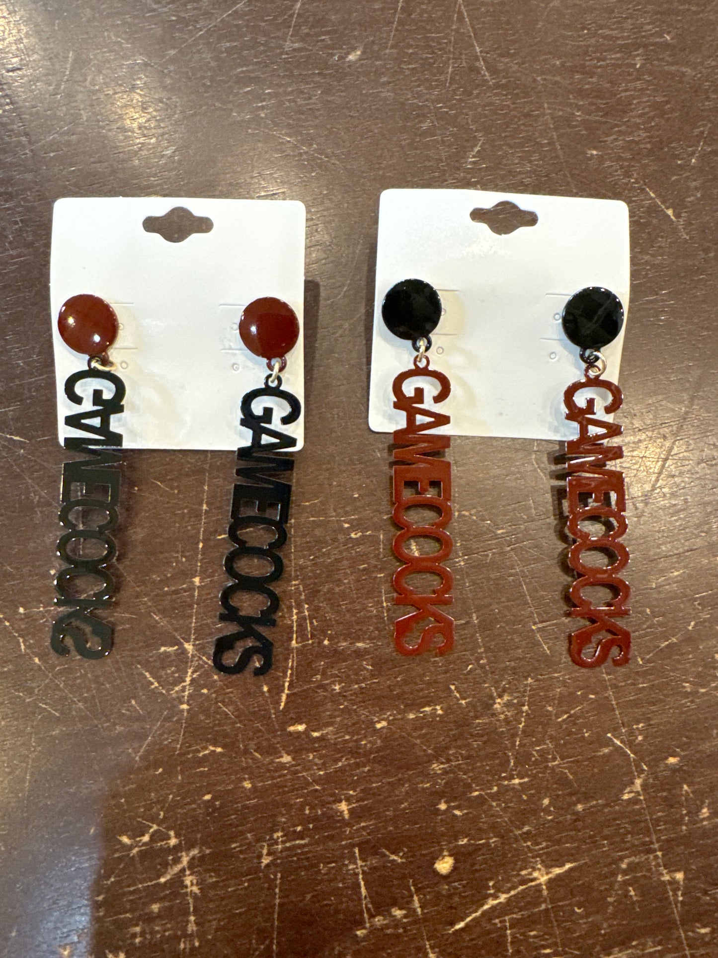 Filigree “GAMECOCKS” Earrings