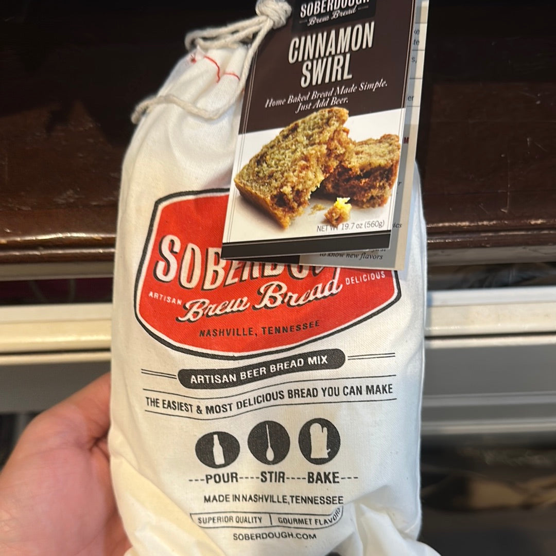 "Cinnamon Swirl" Soberdough Brew Bread.
