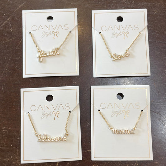 Pearl Studded Necklace