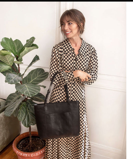 Joy Susan Alex Braided Handle Tote