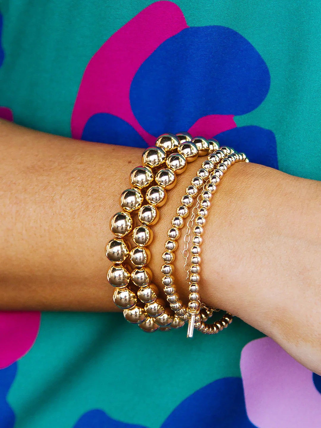Gold Stretch Bracelets