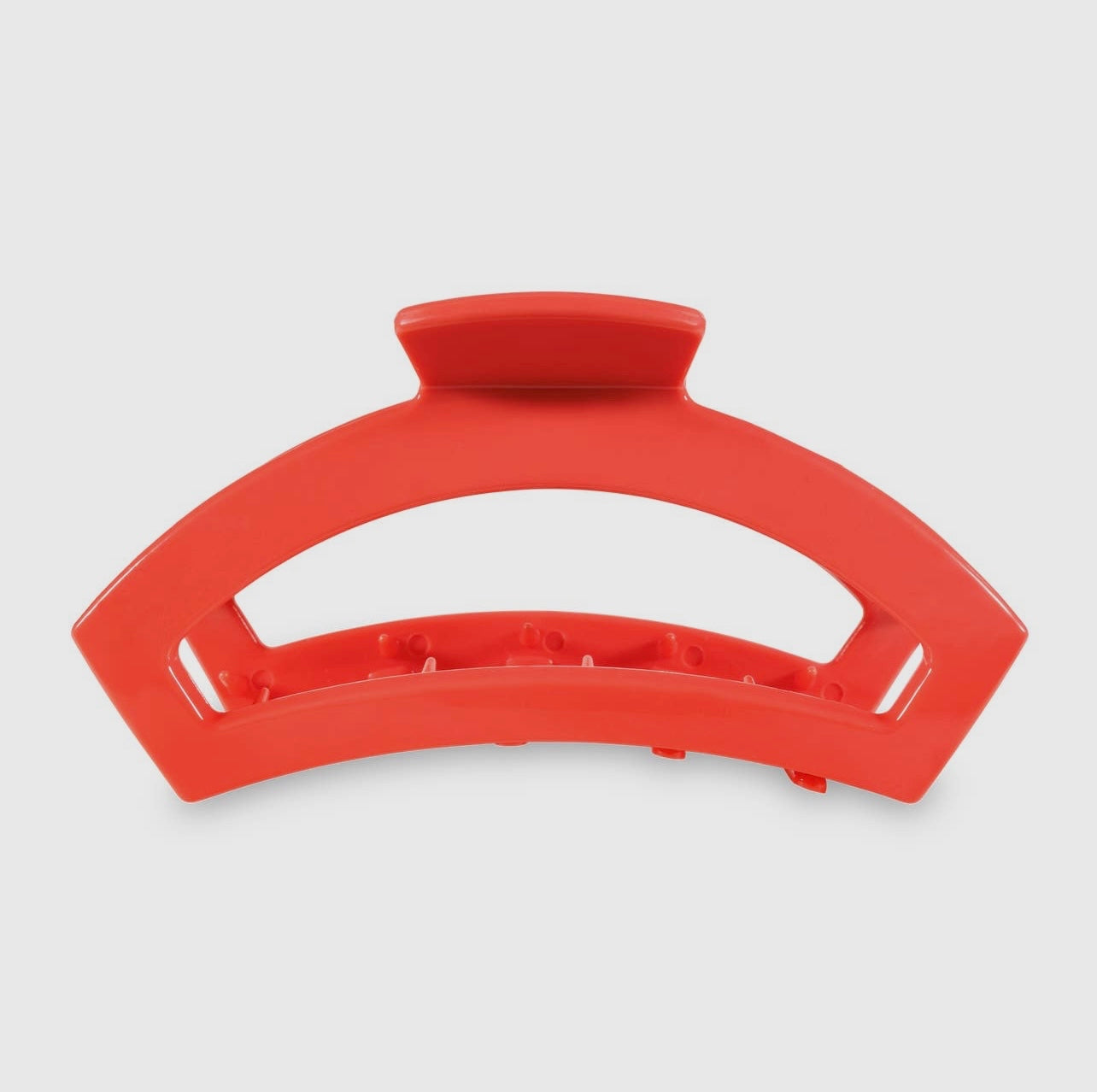Coral teletie open claw clip.