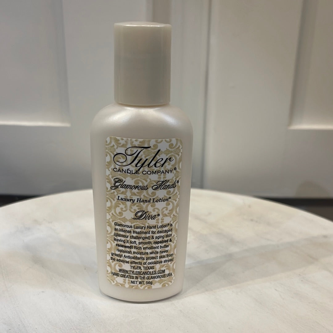 Tyler Candle Company Glamorous "Diva" Luxury Hand Lotion