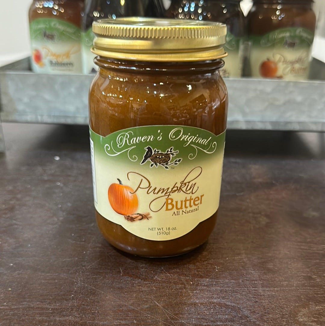 Raven's original pumpkin butter.