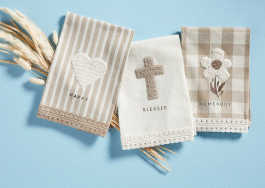 Happy Home Crochet Towels