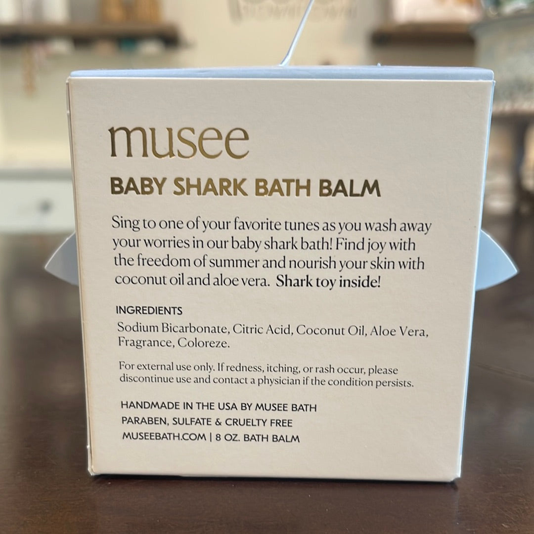 Musee Baby Shark Themed bath balm.