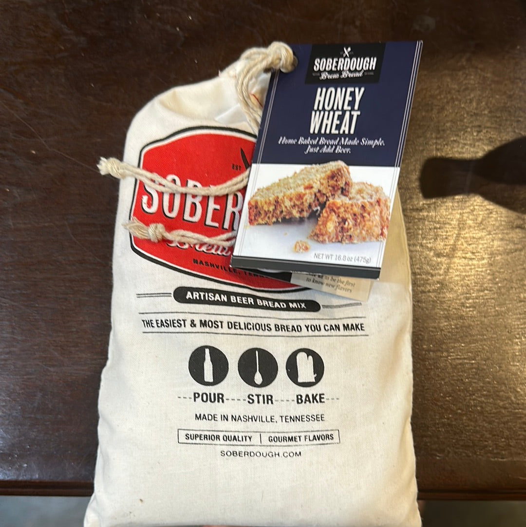 "Honey Wheat" Soberdough Brew Bread.